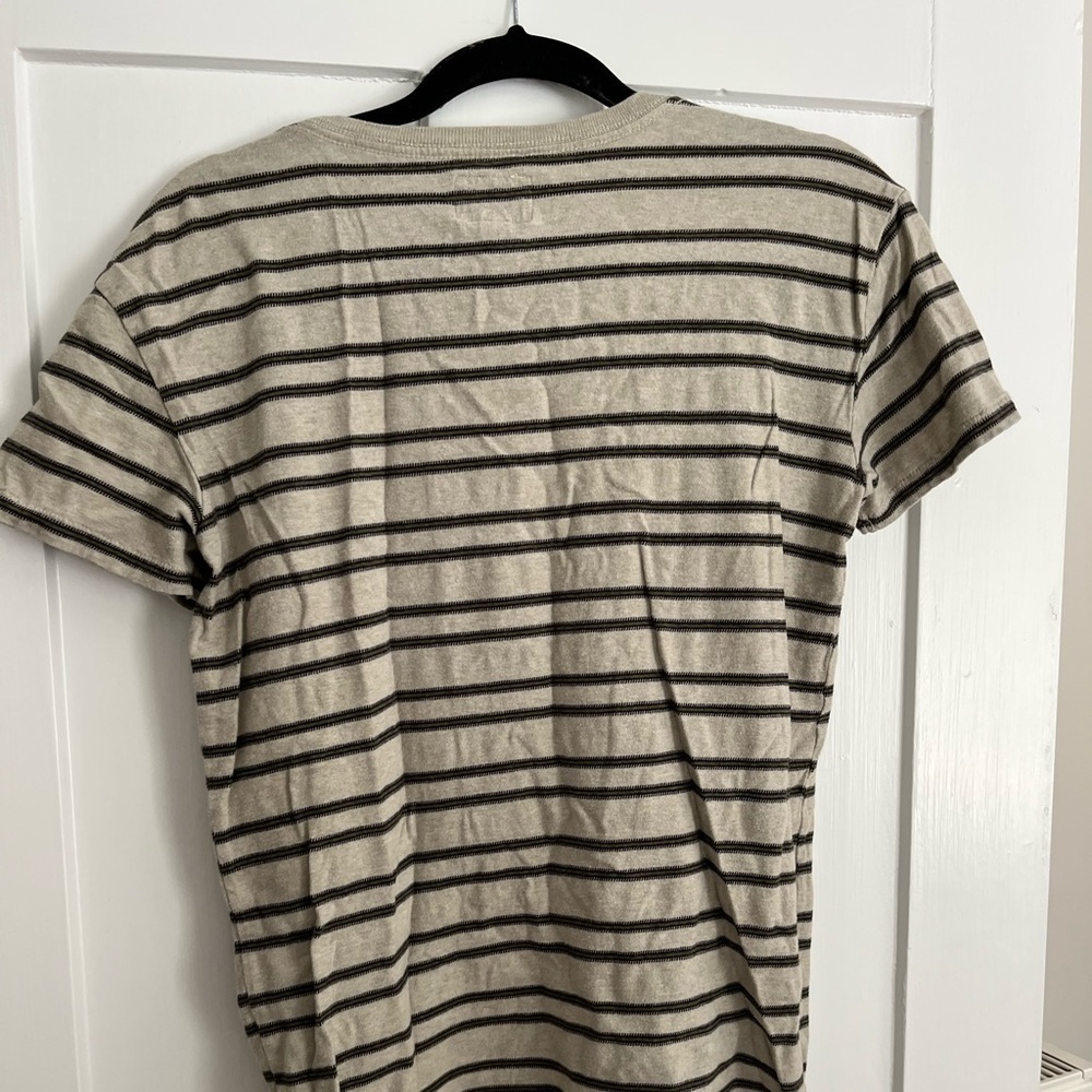 Vintage American Eagle Basic Stripe Tee Size XS - Picture 4 of 4